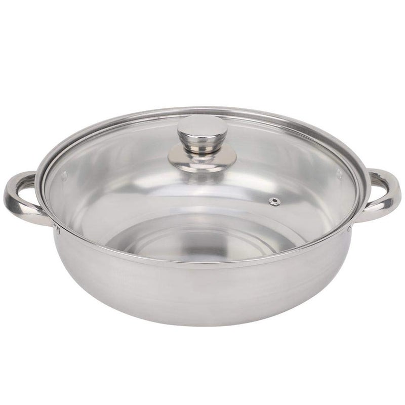 Simlug 2-Layer Stainless Steel Steamer, 27cm/11in, Silver - Image 4